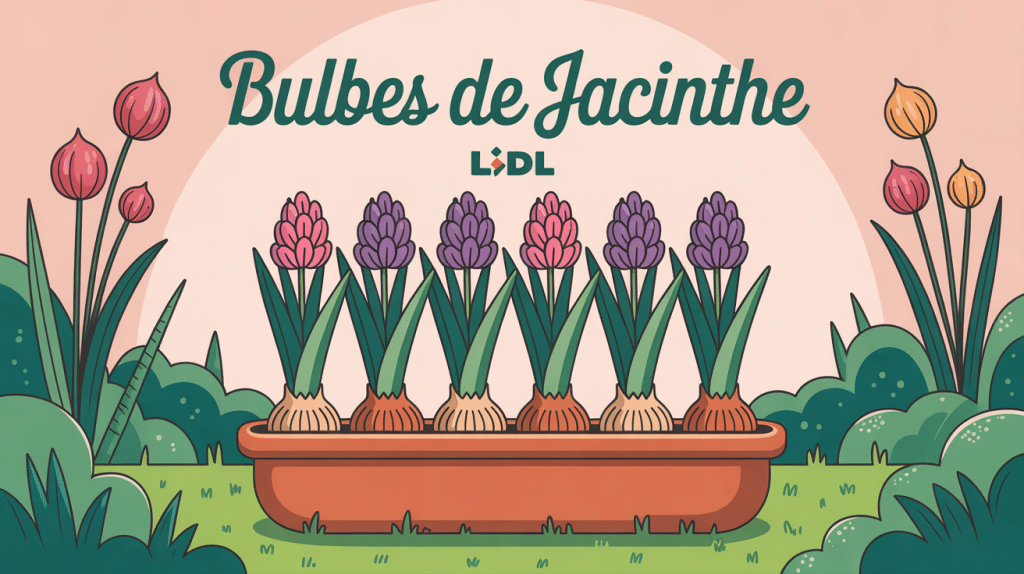 bulbes jacinthe lidl prêts à fleurir en terrine