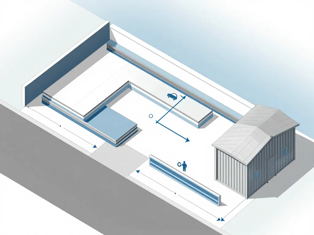 Diagramme concept dalle pose préparation projet