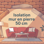 faut-il isoler un mur en pierre de 50 cm illustration vectorielle mur et intérieur