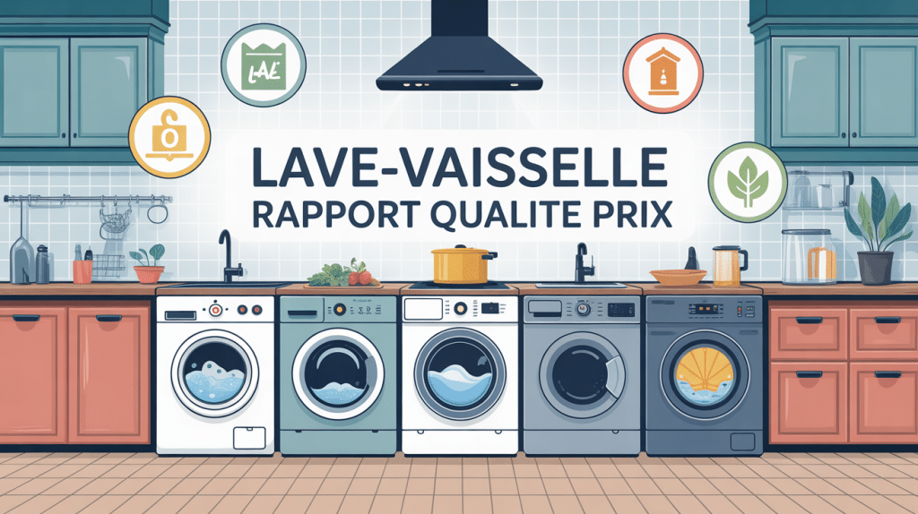 Choix lave vaisselle meilleur rapport qualité prix cuisine moderne