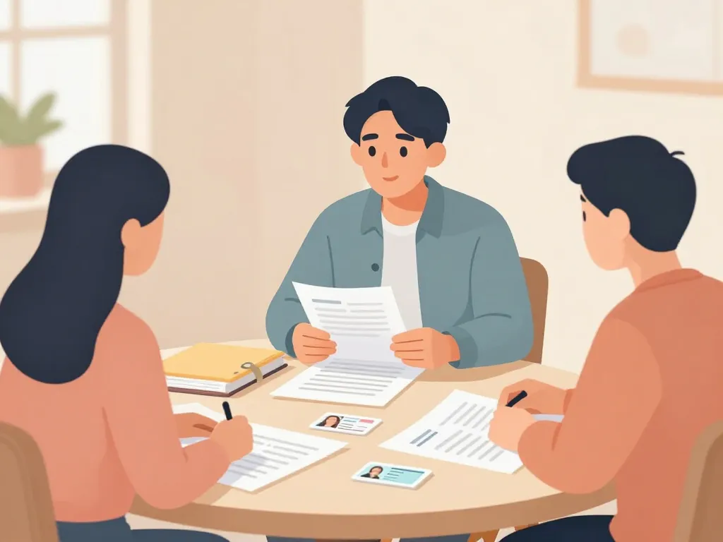 obtenir un justificatif de domicile quand on habite chez ses parents scène illustration