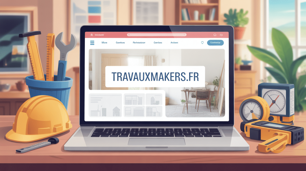 Illustration travauxmakers.fr plateforme mise en relation travaux