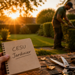 jardinier cheque emploi service carnet cesu haie