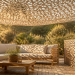 filet-camouflage.com sur terrasse moderne pour ombre naturelle