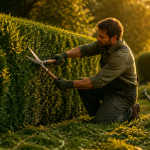 quand tailler une haie de thuyas jardin