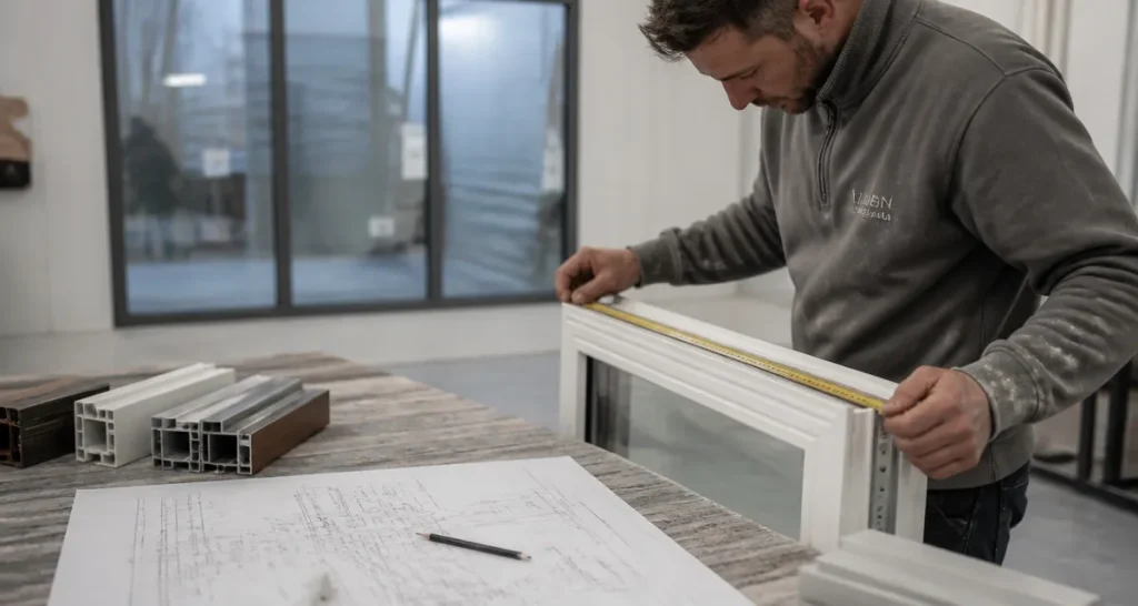 Fenetre double vitrage sur mesure : artisan mesure pour optimiser l’isolation