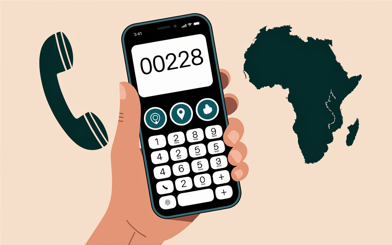 00228 indicatif de quel pays, numéro téléphone portable localisation