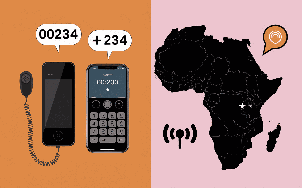 00234 indicatif de quel pays explication code visuelle
