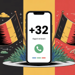 0032 indicatif de quel pays, smartphone appel Belgique