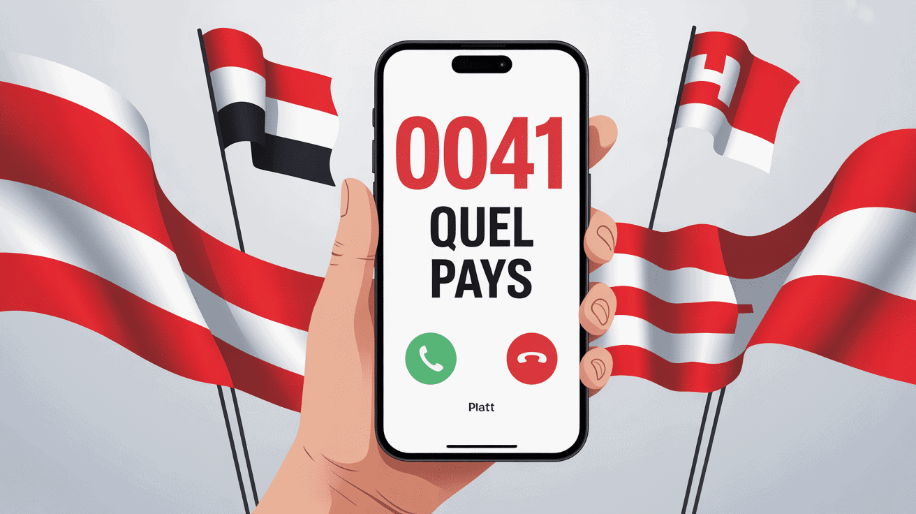 0041 quel pays smartphone appel suisse