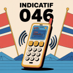 0046 indicatif de quel pays illustration moderne téléphone et drapeaux