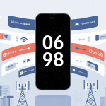06 98 quel opérateur illustration smartphone et transfert réseau
