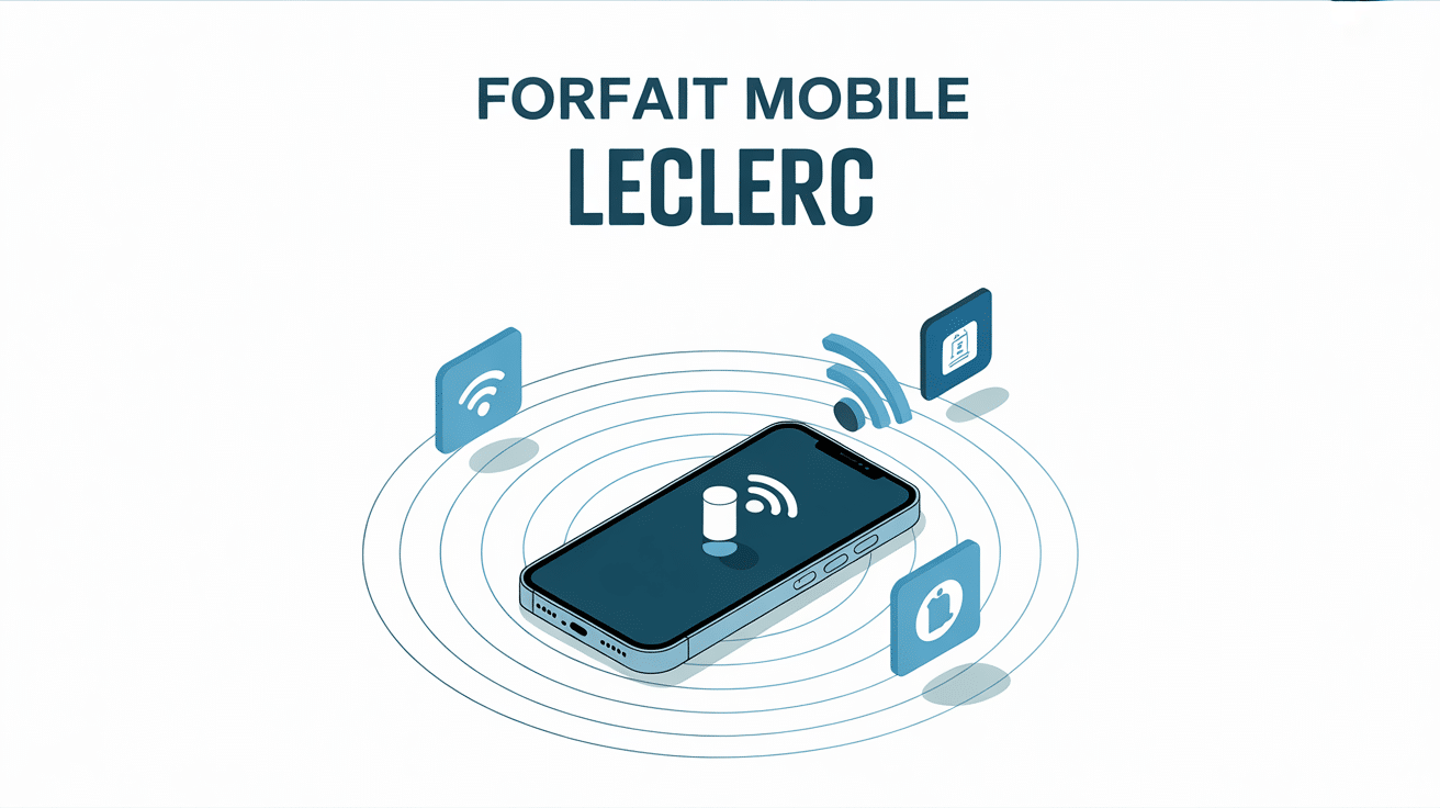 forfait mobile leclerc quel opérateur smartphone illustration réseau