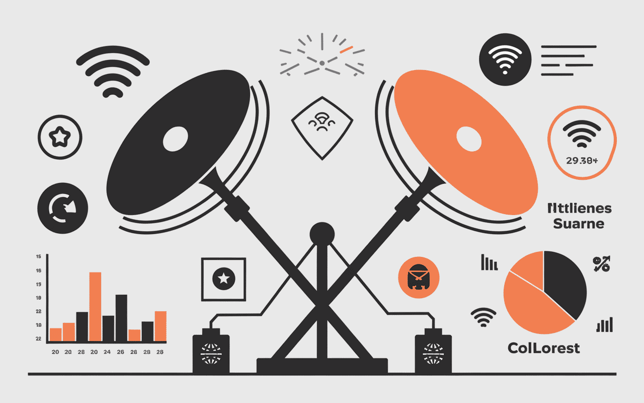 orange ou bouygues infographie comparaison réseau
