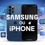 samsung ou iphone deux smartphones élégants