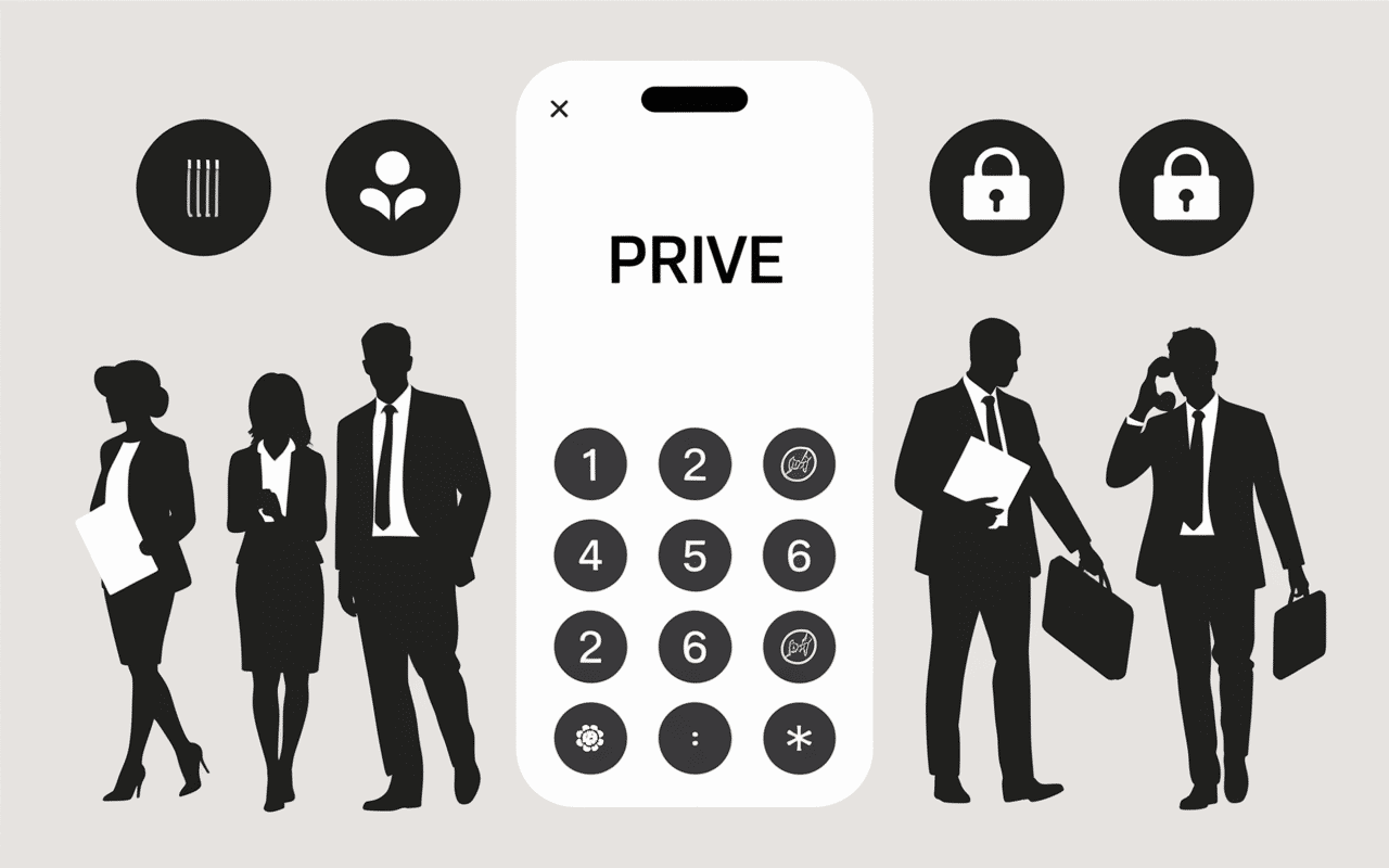 demasquer numero masqué ecran prive fonctionnement