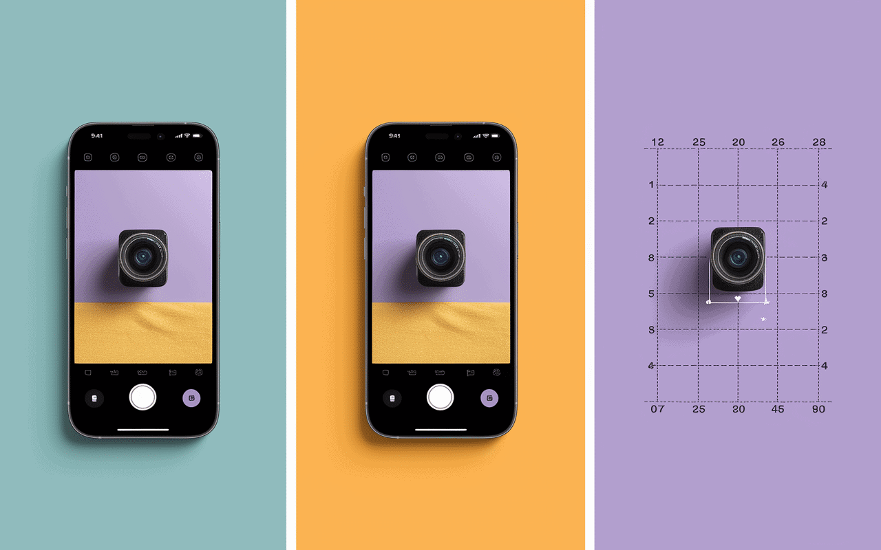 prendre une photo d identité avec son téléphone étape trépied à dimensions correctes