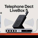 telephone dect compatible livebox 5 pose a cote de livebox