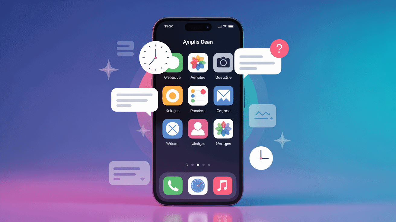 programmer l envoi d un sms iphone applications mobiles horloges