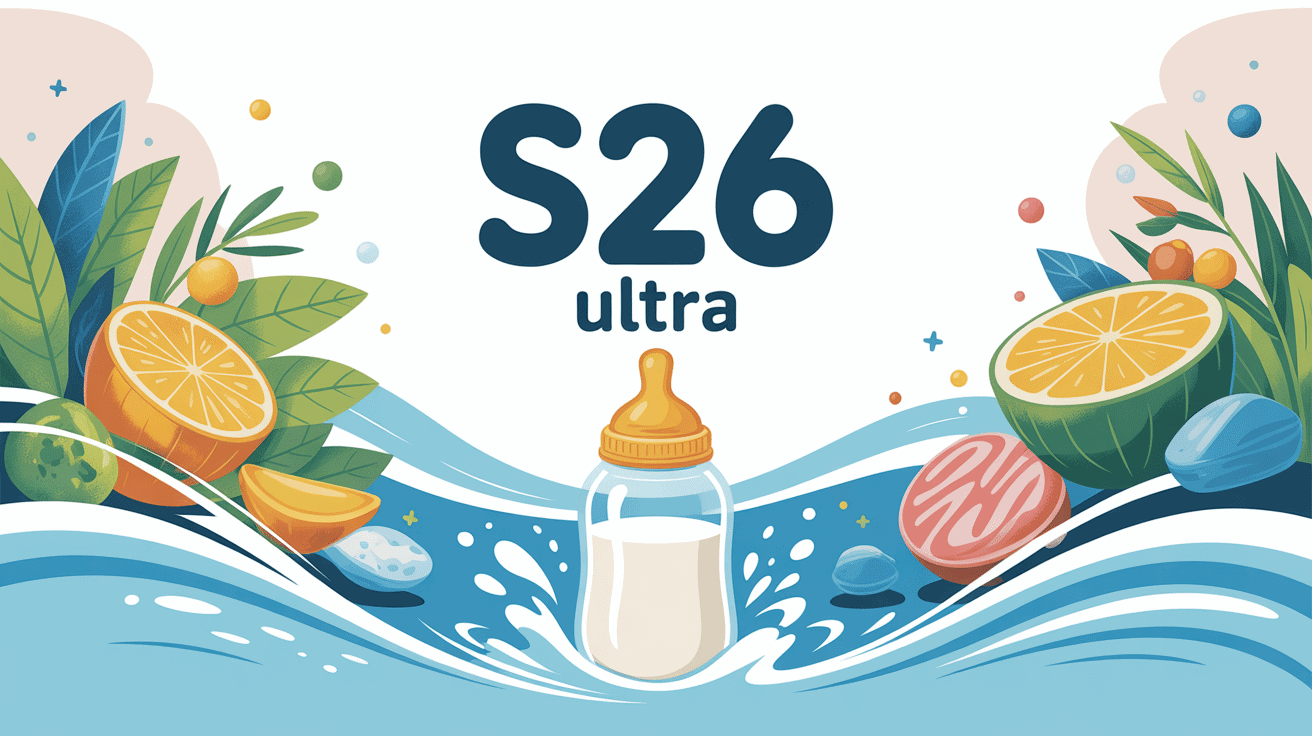 illustration biberon s26 ultra nutrition poudre