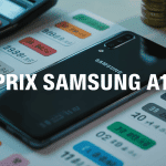 prix samsung a10 image smartphone moderne
