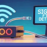 signal ftth détecté sur box internet moderne