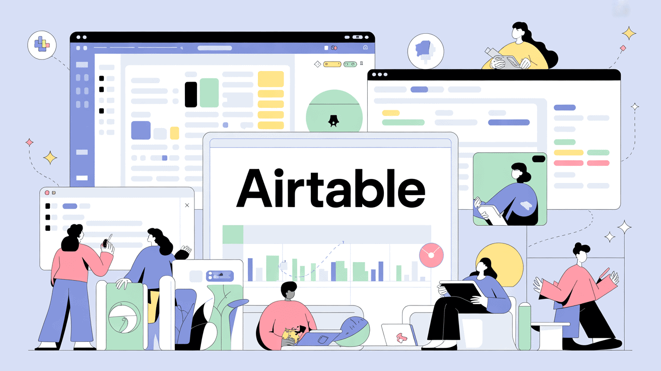 illustration air table gestion flexible