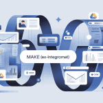 automate make diagramme flux connectés applications