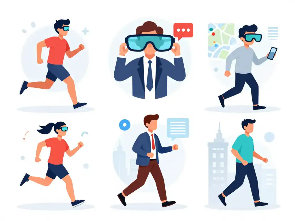 différents modèles lunette connectée et cas d'usage