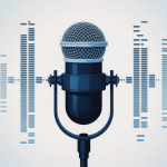 transcri audio illustration texte