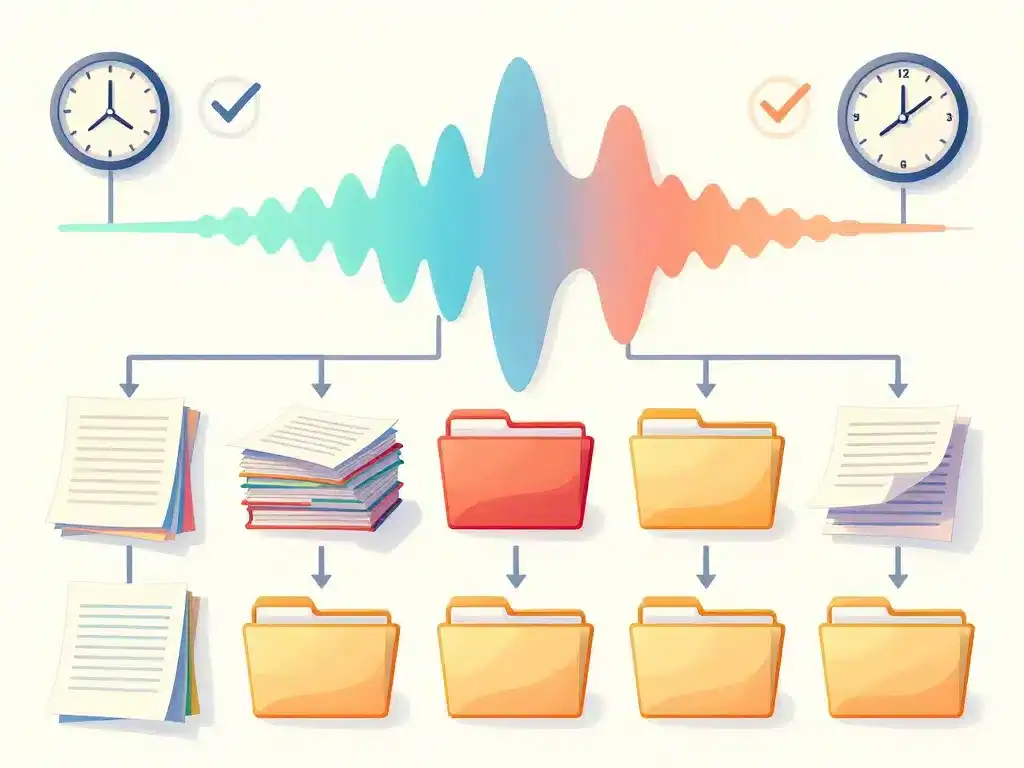 transcri organisation gain de temps