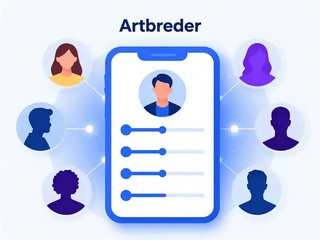 Diagramme illustrant le fonctionnement Artbreeder