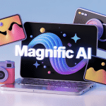 Illustration magnific ai transformation basse vers haute résolution