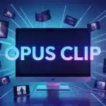 Illustration Opus Clip montage video automatisé par intelligence artificielle