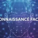 illustration reconnaissance faciale et securite numerique