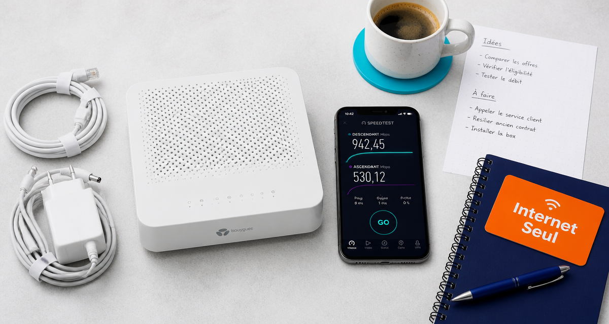 abonnement internet seul modem speedtest bureau moderne
