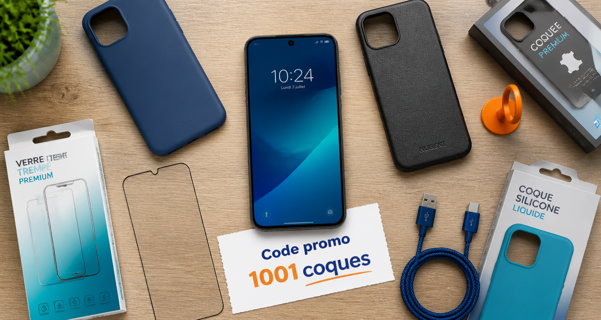 code promo 1001 coques smartphone accessoires