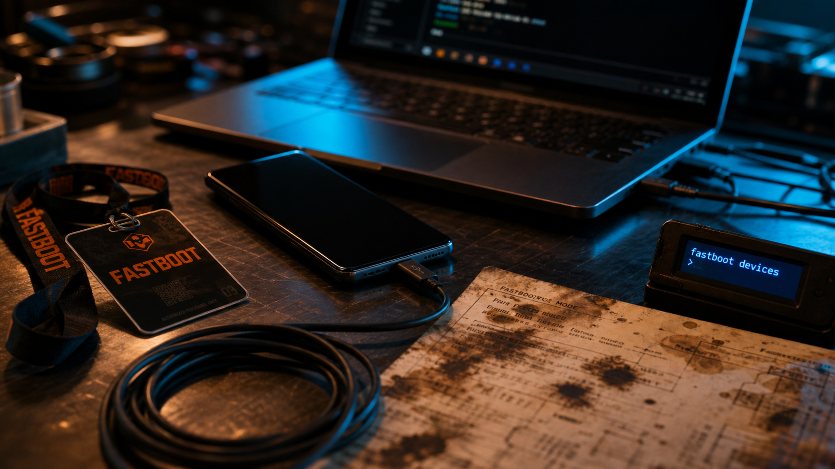 android fastboot : smartphone Android en fastboot devices sur PC