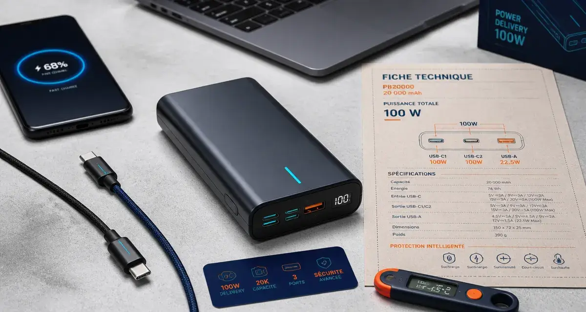 Batterie externe comparatif : 5 critères pour choisir fiable