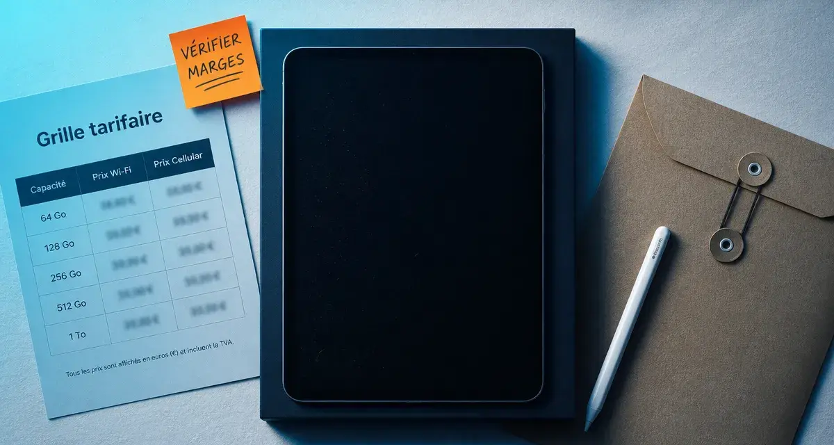 Prix iPad Air : comparer modèles Wi‑Fi et Cellular selon budget