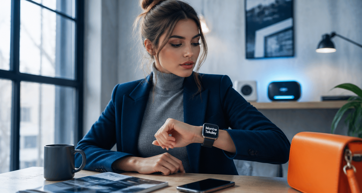 tekday montre connectée avis femme élégante