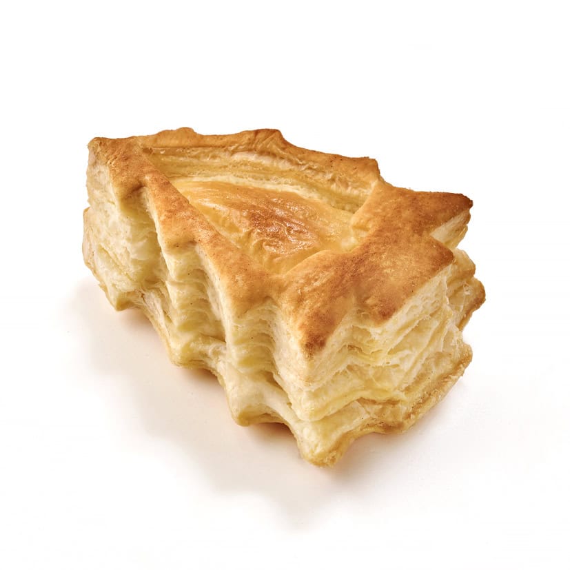 54 Puff Pastry Christmas Tree Shaped Shells Neutral 10 x 6.5cm