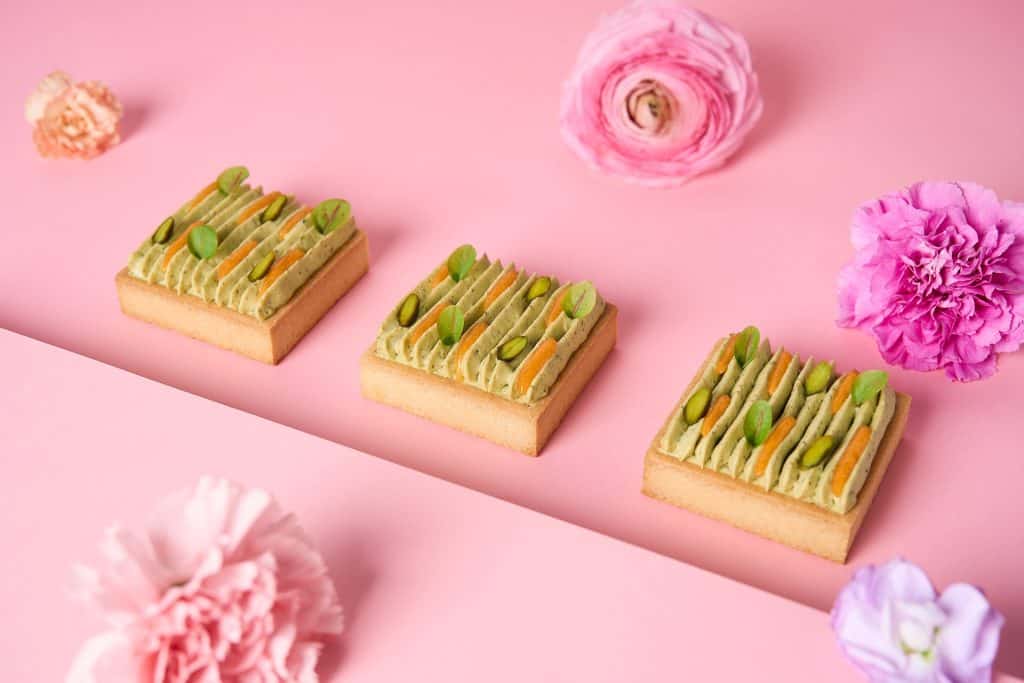 96 Trendy Square Shortcrust Tartlets Sweet 7cm