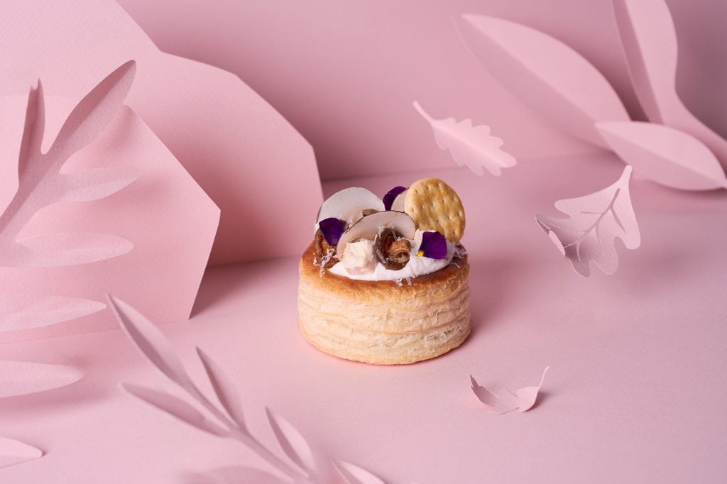 48 Vol-au-vent Puff Pastry Shells Meal With Lid 9.5cm