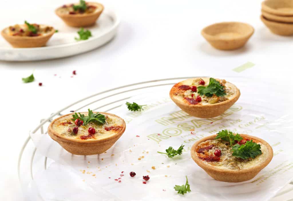 80 Pressed Puff Pastry Mignardises Neutral 6cm