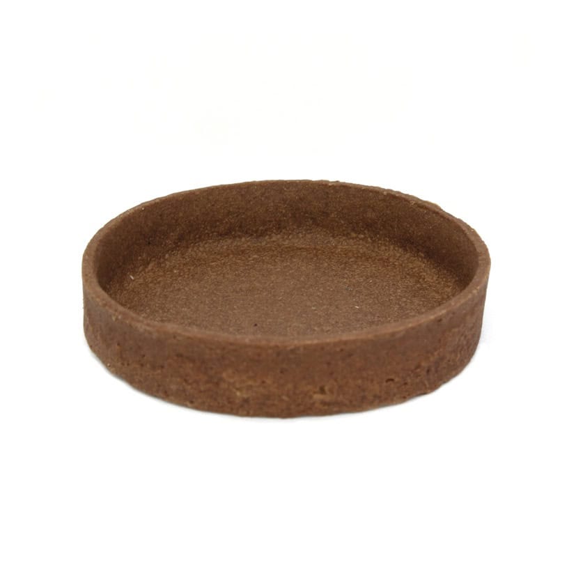 4″ Butter round Trendy shell chocolate