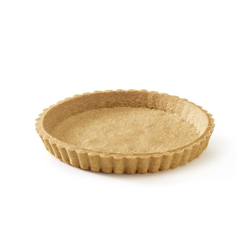 6″ Round fluted shortcrust tart shell neutral vegan