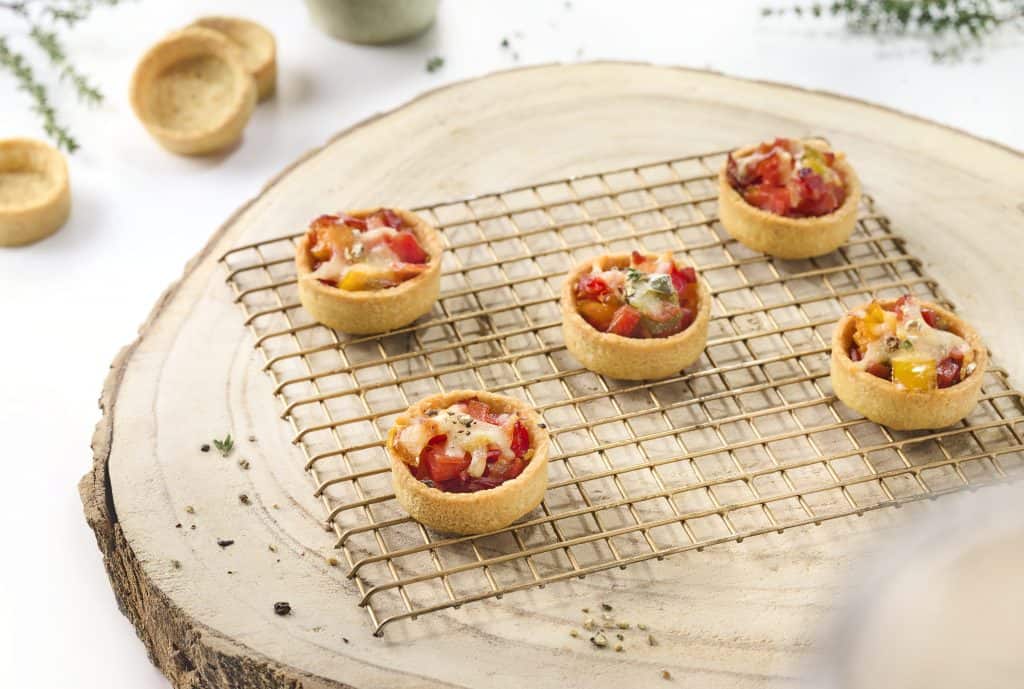2″ Butter round Trendy shell neutral + coating