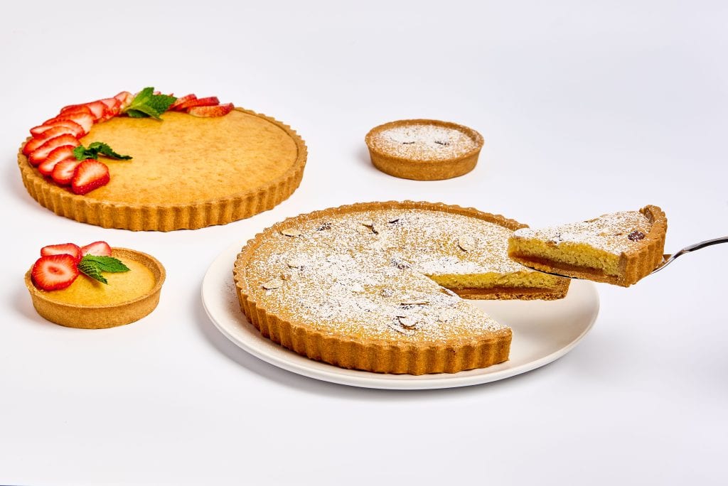 4” Orange Marmalade frangipane tartlet