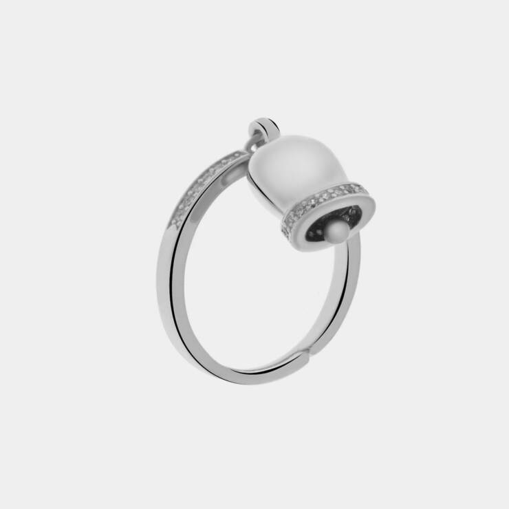 Anello AmoCapri Bysimon argento rodiato